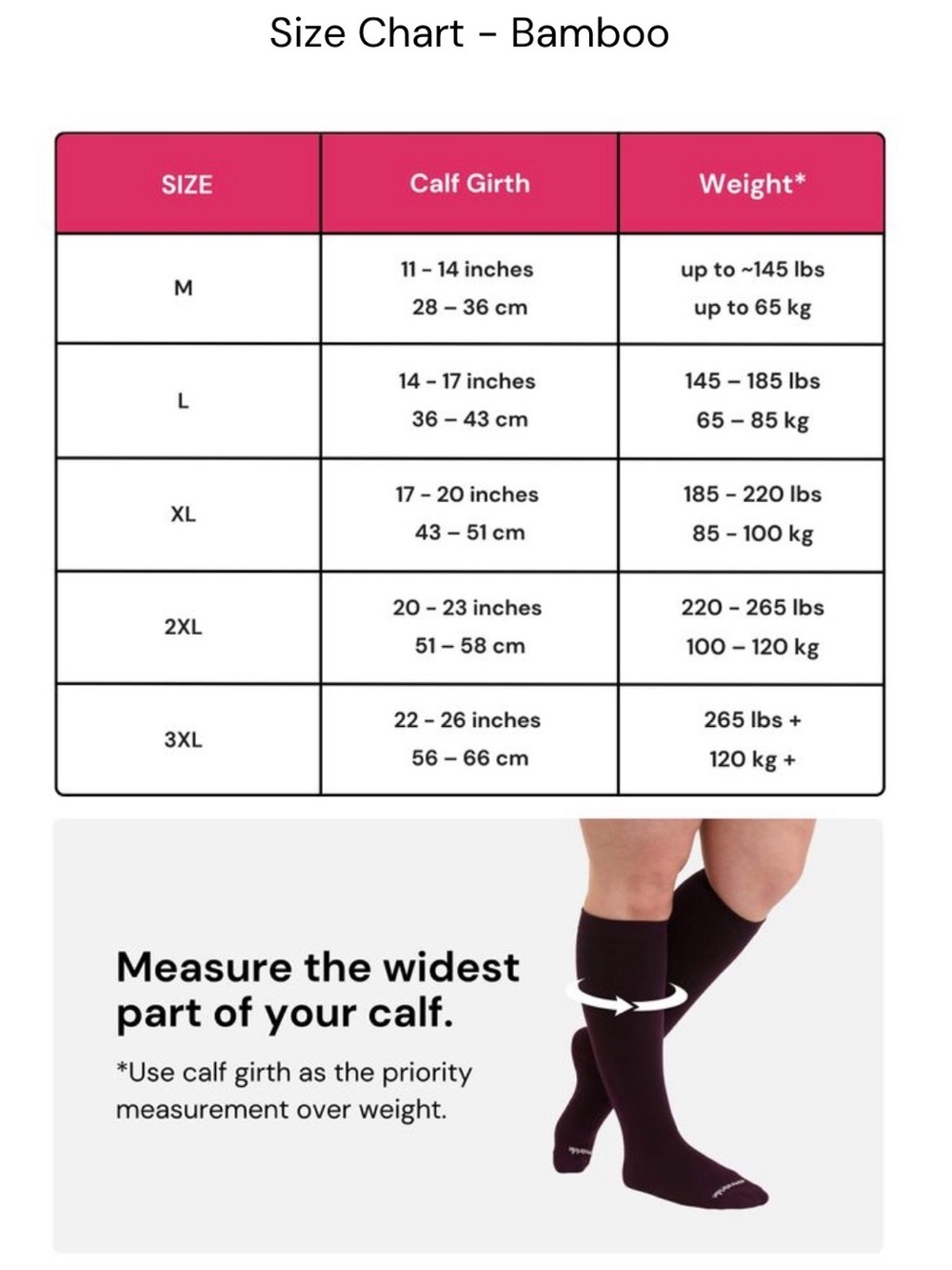 Everstride Bamboo Wide Compression Socks | XL | Navy Blue - Picture 3 of 9